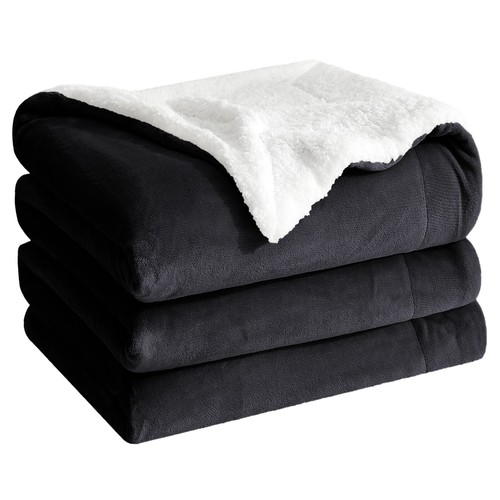 Heavy sherpa fleece 480 gsm - sherpa,