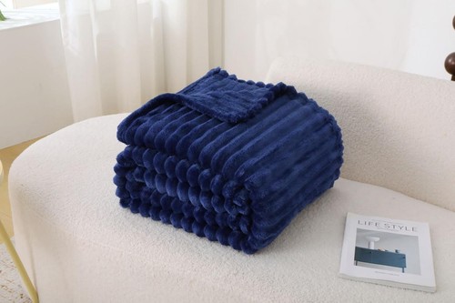 Large ribbed faux fur - faux,