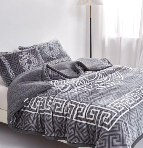 Sherpa greek blanket - pc,