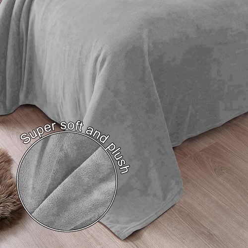 Heavy sherpa fleece blanket - heavy,