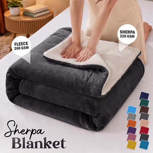 500 gsm heavy sherpa - 500, fleece