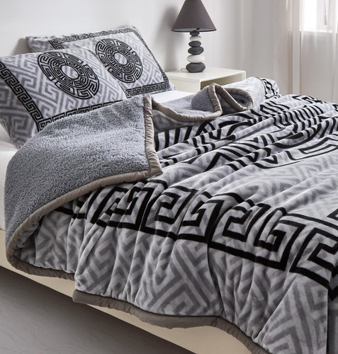 Sherpa greek blanket - 3,