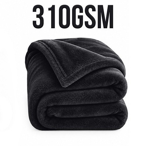Heavy sherpa fleece blanket - heavy,