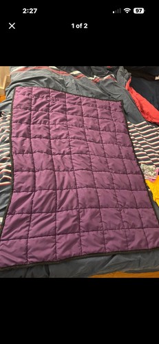 Purple and black reversible - and, 3