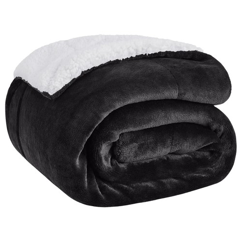 Sherpa fleece blanket 480gsm - sherpa,
